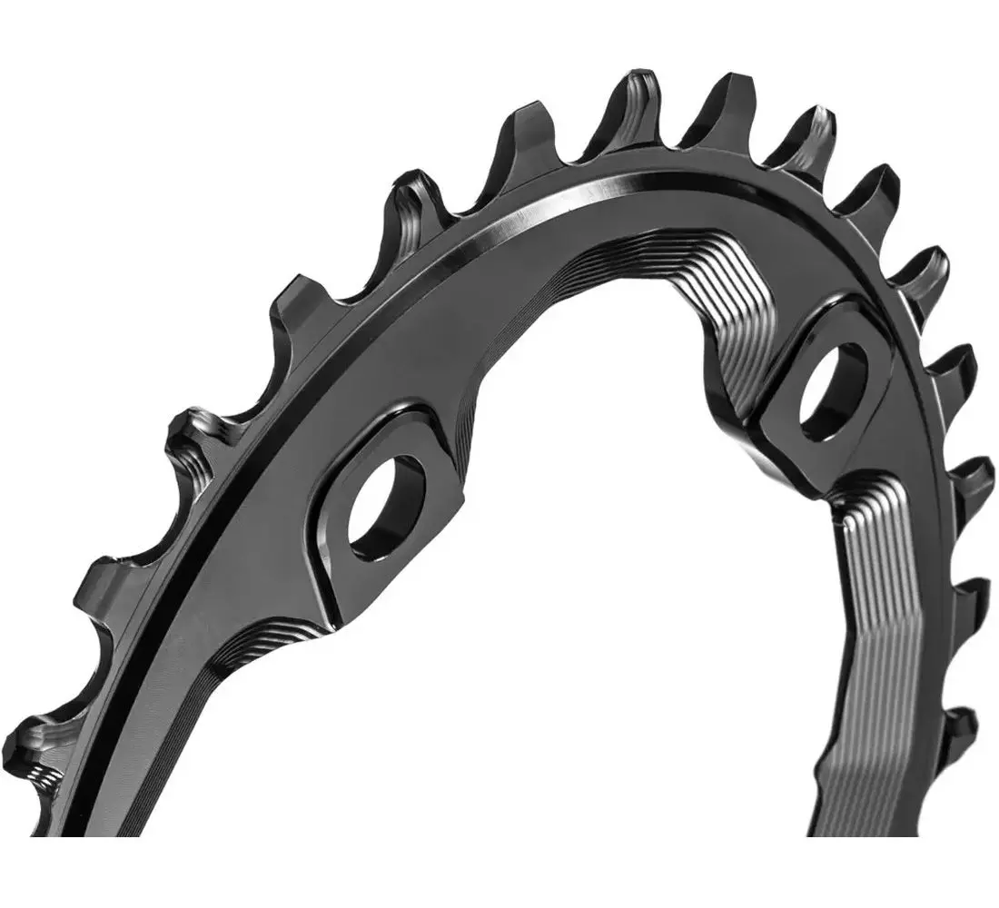 Chainring Absolute Black Shimano 96BCD Oval 34T